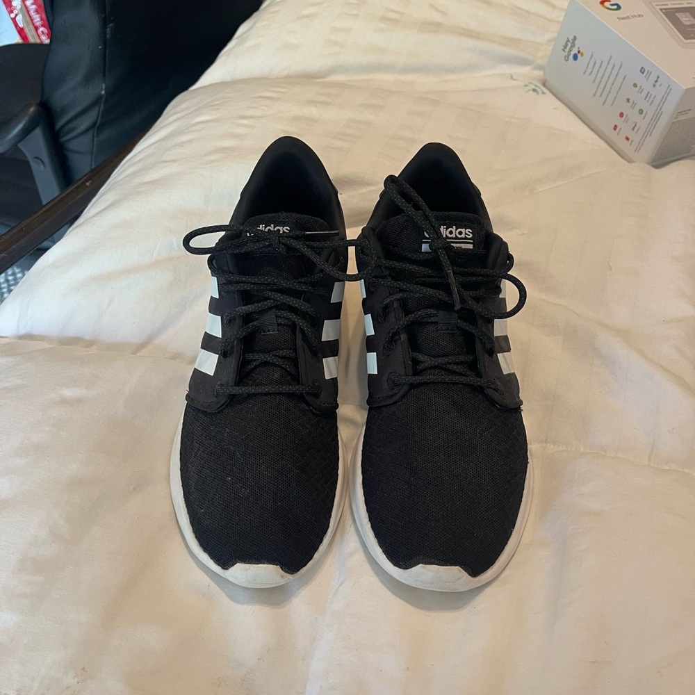 Adidas Black and White Sneakers